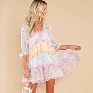 Red dress boutique dress small